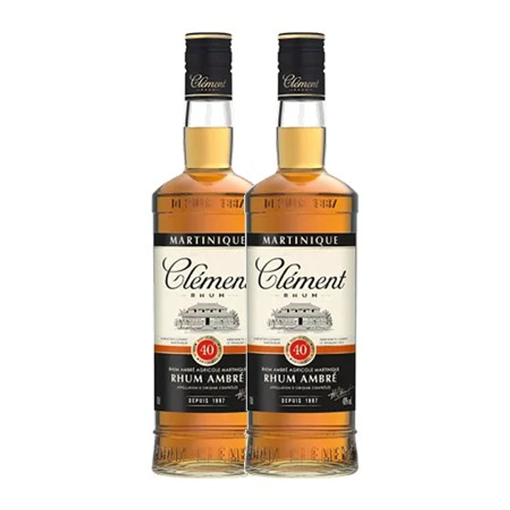 Rhum Agricole Ambré CLÉMENT – AOC MARTINIQUE vol. 40% - 70cl 2
