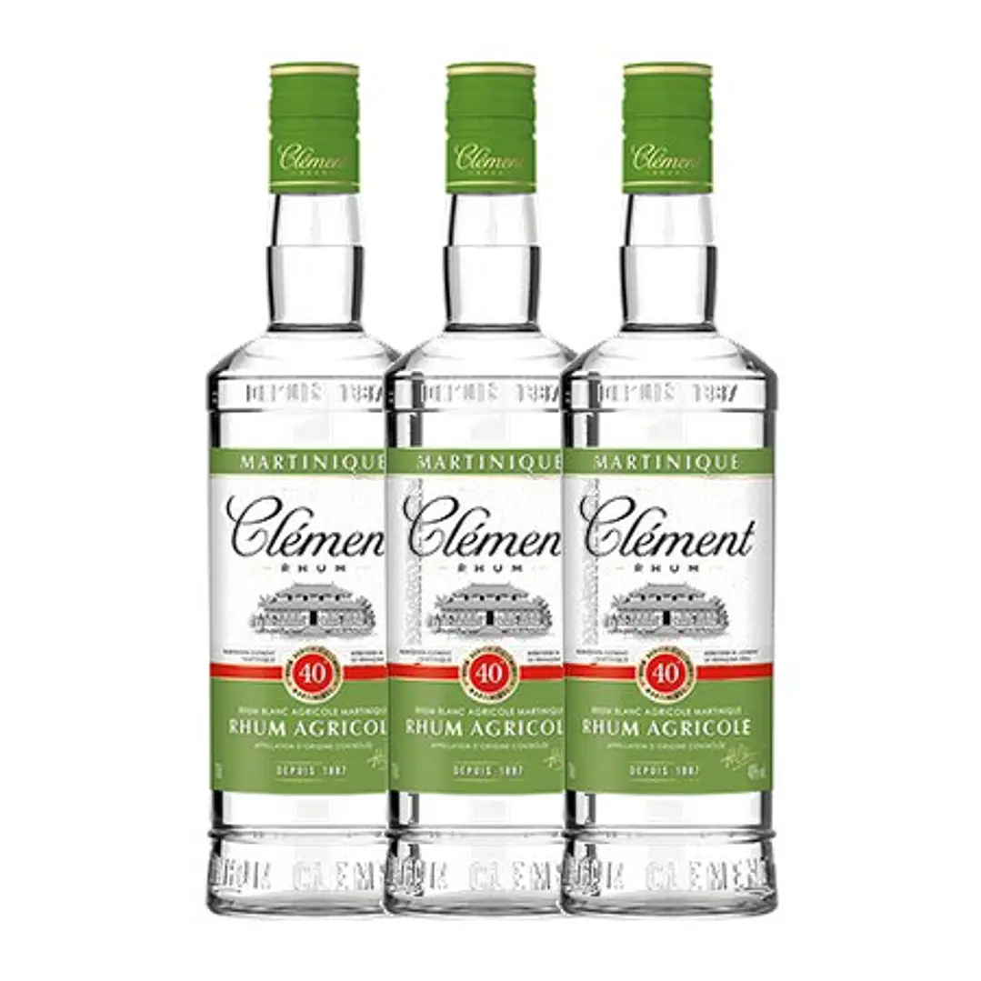 Rhum Blanc Agricole CLÉMENT – AOC MARTINIQUE vol. 40% - 70cl 3