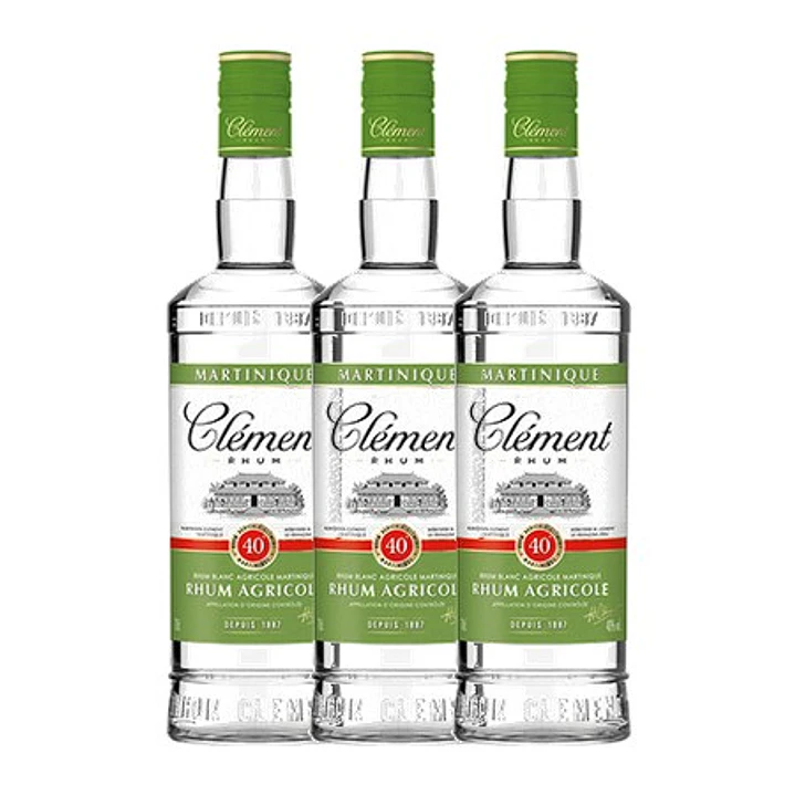 Rhum Blanc Agricole CLÉMENT – AOC MARTINIQUE vol. 40% - 70cl 3