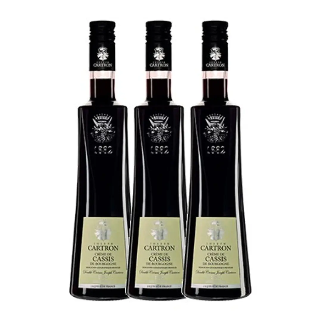 Crème de Cassis de Bourgogne Double Crème JOSEPH CARTRON 70cl 3