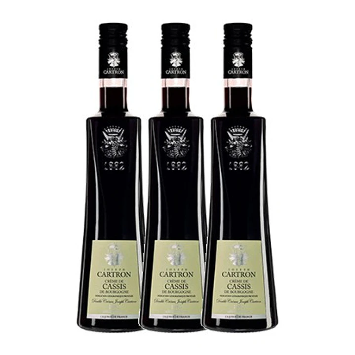 Crème de Cassis de Bourgogne Double Crème JOSEPH CARTRON 70cl 3