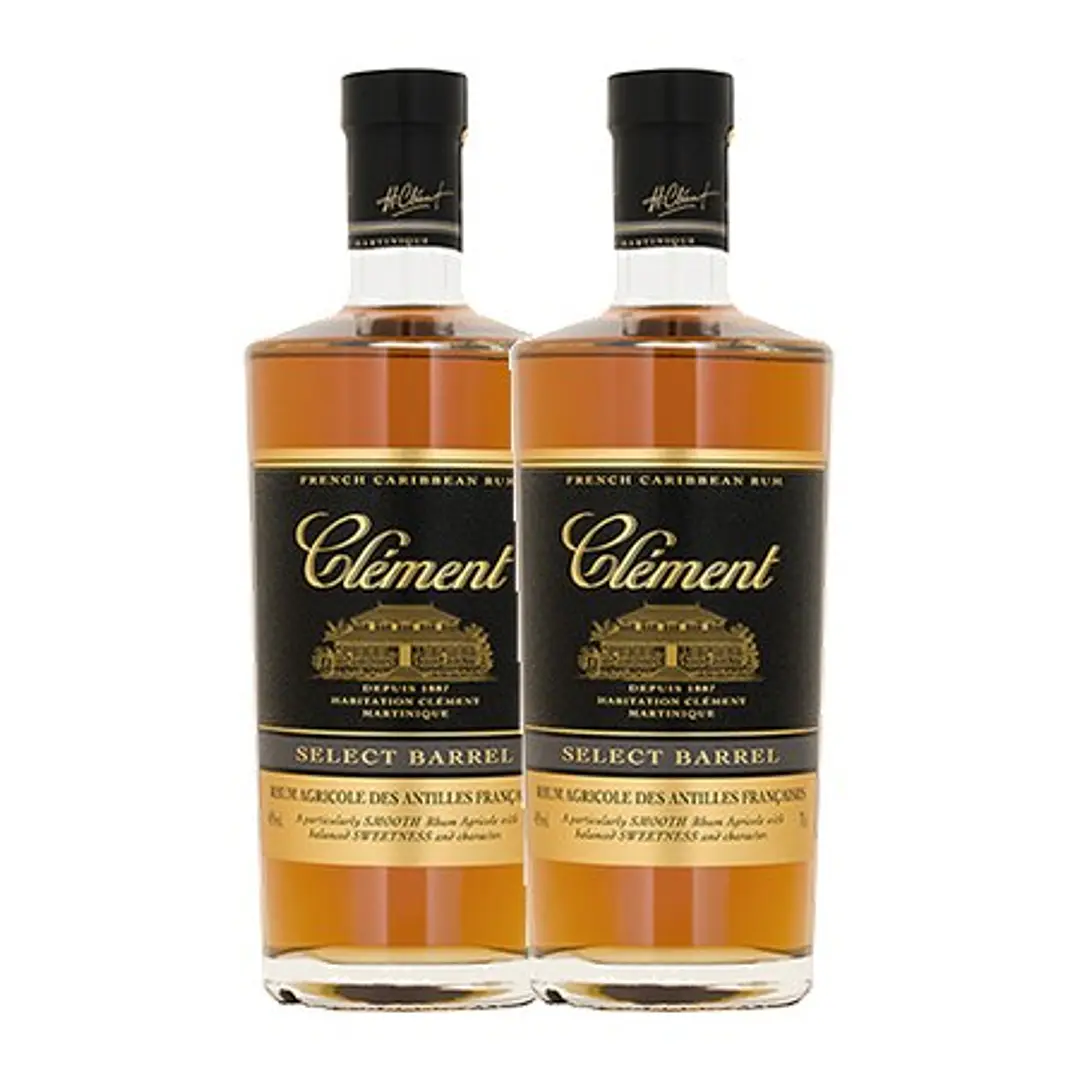 Rhum CLEMENT Selected Barrel Vol. 40% - 70cl 2