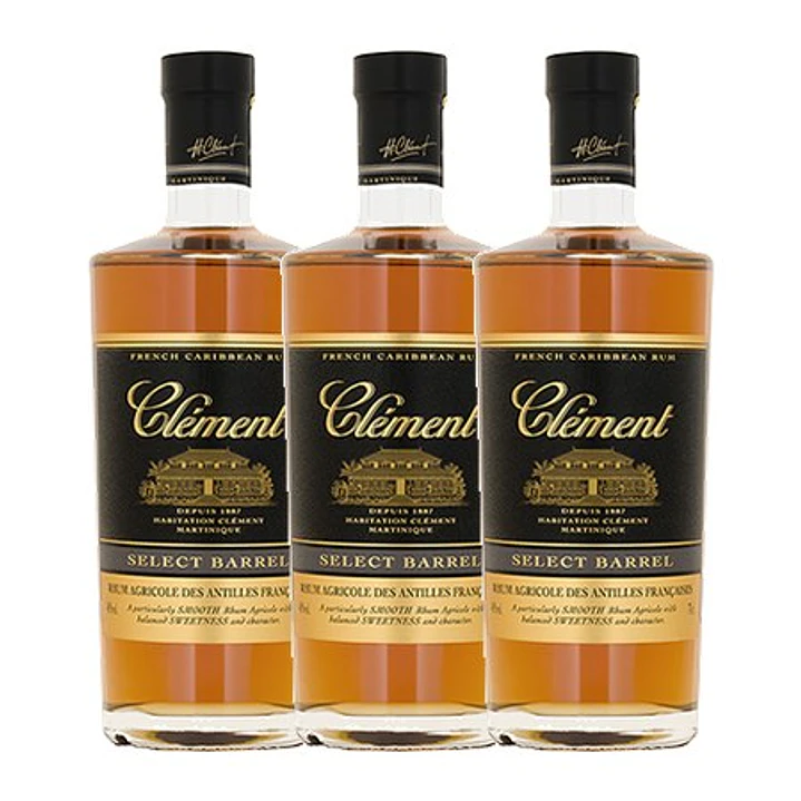 Rhum CLEMENT Selected Barrel Vol. 40% - 70cl 3