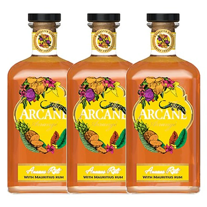 Ron Arrangé ARCANE Ananas Rôti vol. 40% - 70cl 3