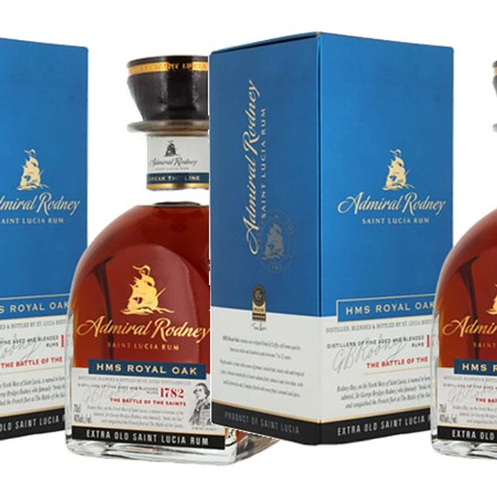 ADMIRAL RODNEY RUM HMS ROYAL OAK vol. 40% - 70cl  2