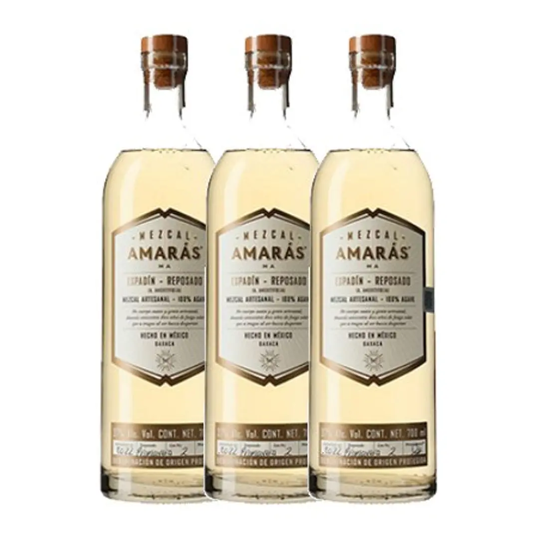 Mezcal Amarás Espadín Reposado 70cl 3