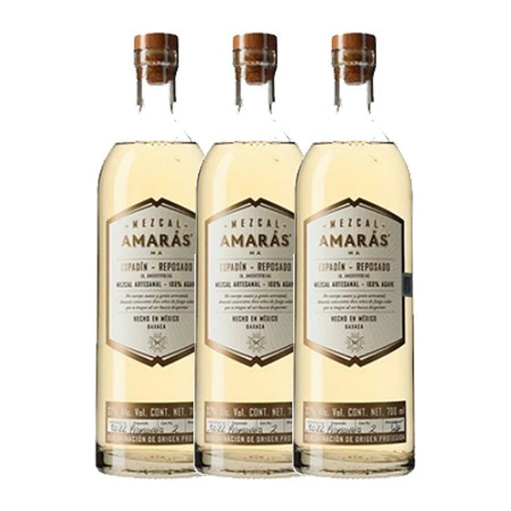 Mezcal Amarás Espadín Reposado 70cl 3