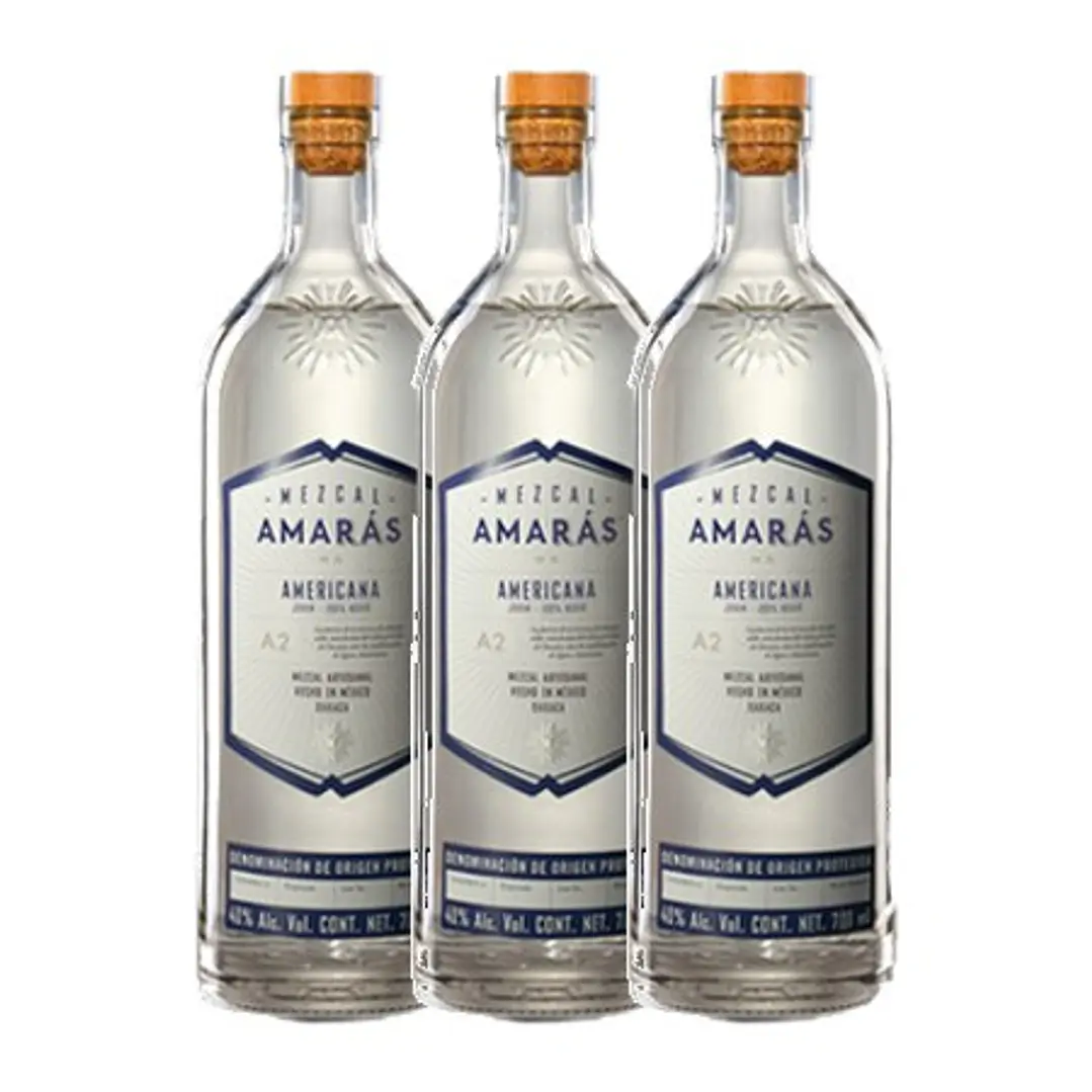 Mezcal Amarás Americana 70cl 3