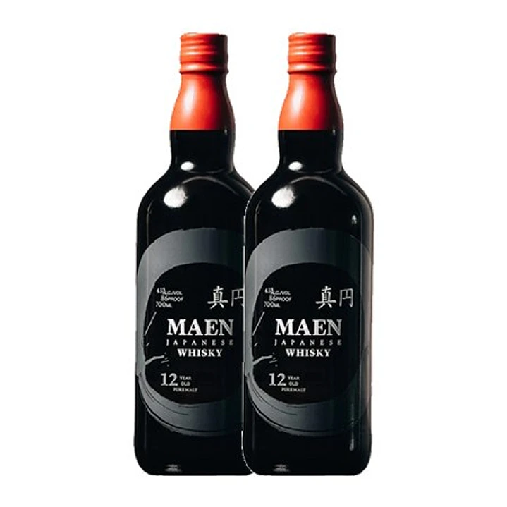 MAEN Japanese Whisky 12 Year Old Pure Malt vol. 43% - 70cl 2