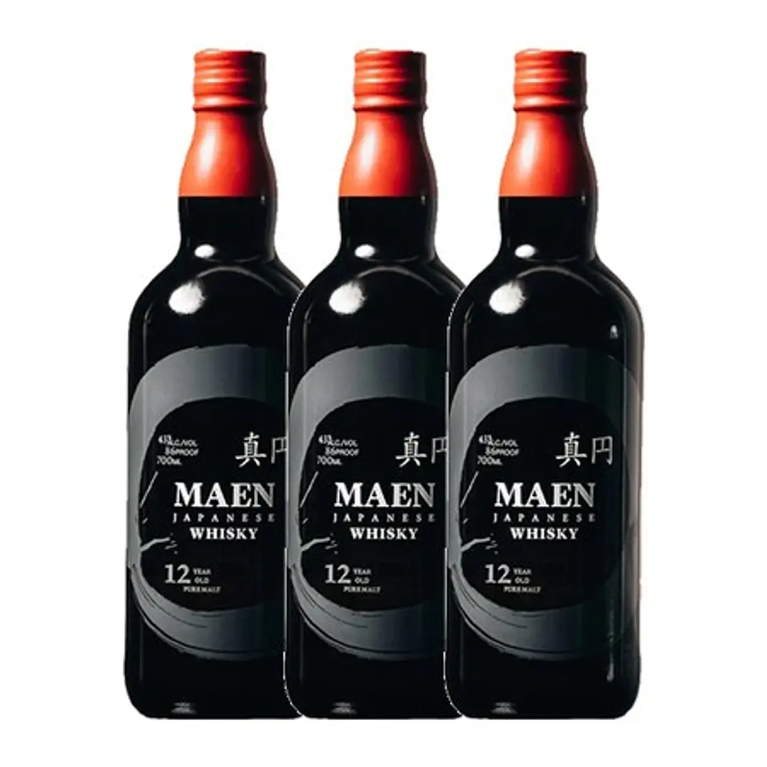 MAEN Japanese Whisky 12 Year Old Pure Malt vol. 43% - 70cl 3