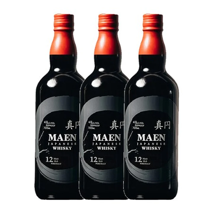 MAEN Japanese Whisky 12 Year Old Pure Malt vol. 43% - 70cl 3