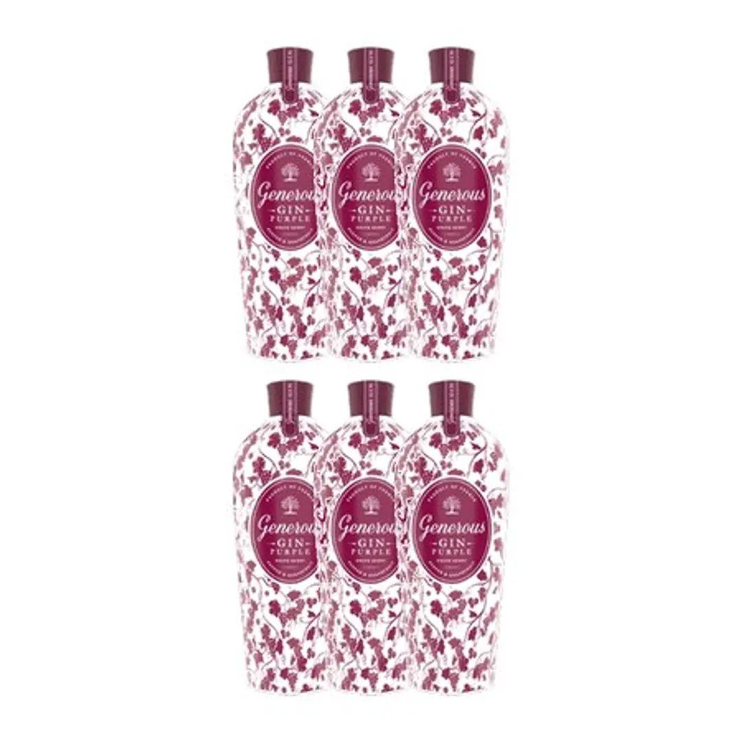 GENEROUS GIN Purple (Pimenta e Toranja) vol. 44% - 70cl 4