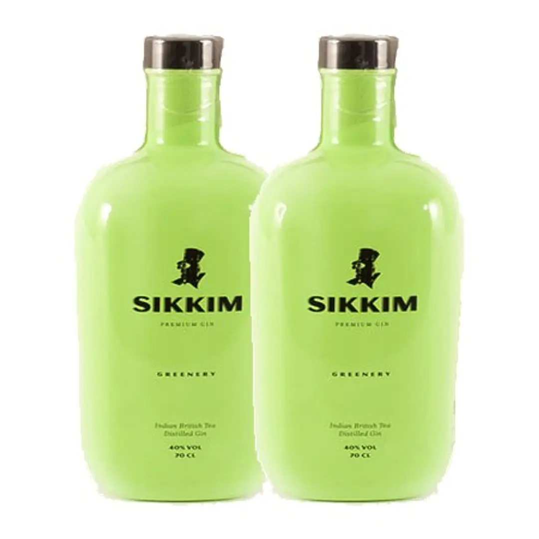 Sikkim Gin Greenery Distilled Gin 70cl 2