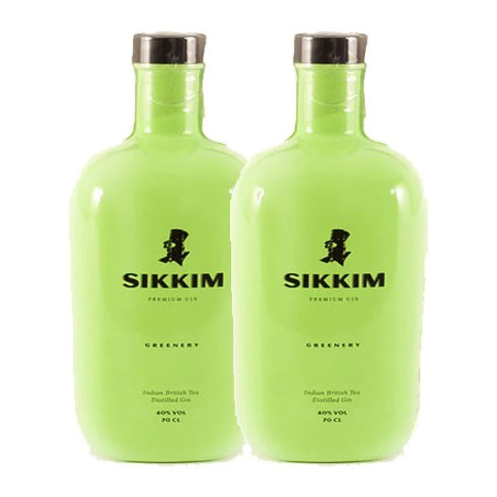 Sikkim Gin Greenery Distilled Gin 70cl 2