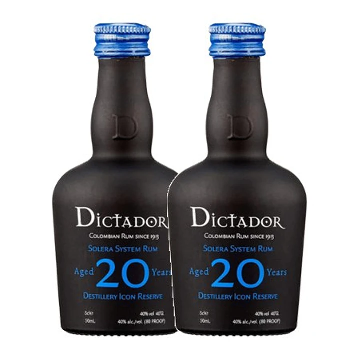 Rum Colombia DICTADOR 20 YO - vol.40% - 5cl 2
