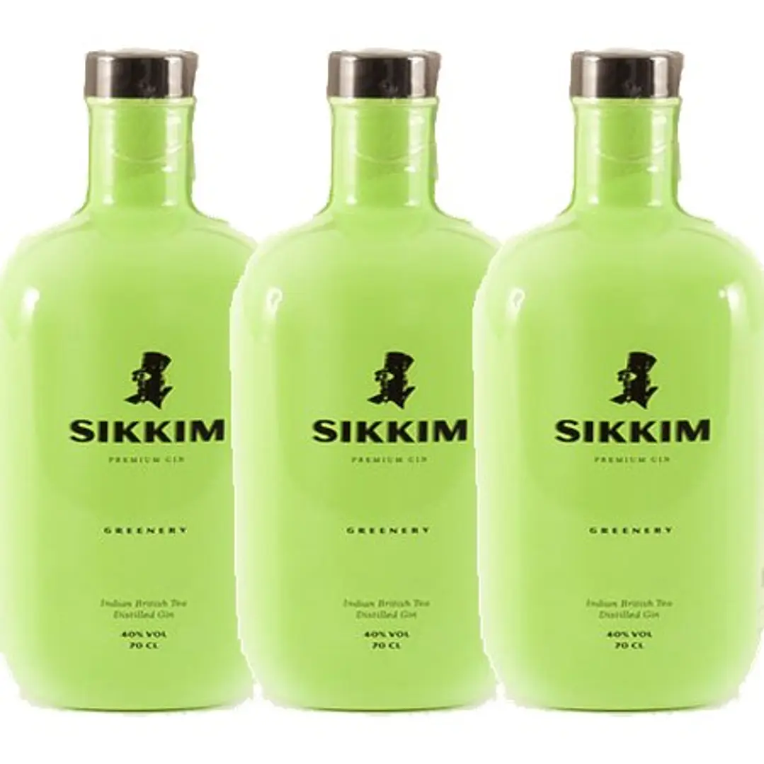 Sikkim Gin Greenery Distilled Gin 70cl 3