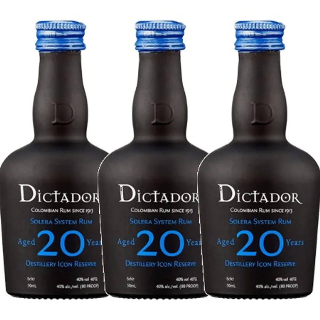 Rum Colombia DICTADOR 20 YO - vol.40% - 5cl 3