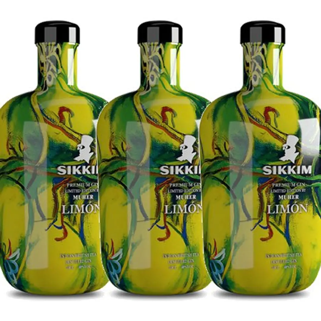 Sikkim Limon Ecological Limited Edition Muher Distilled Gin 70cl 3