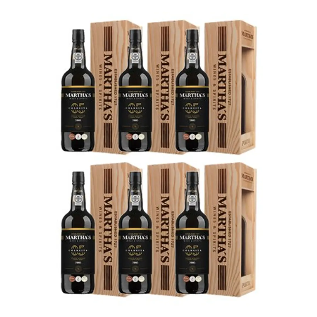 Martha's Vino de Porto Tawny Cosecha 2005, caja de madera de 75 cl 4