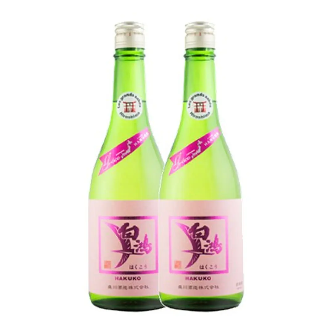 SAKE HIROSHIMA HAKUKO GRÂCE JUNMAI vol. 16% - 72cl 2
