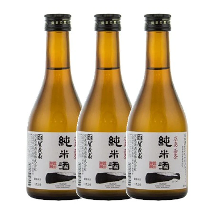 SAKE HIROSHIMA KAMOIZUMI HAJIME JUNMAI vol. 15,5% - 30cl 3