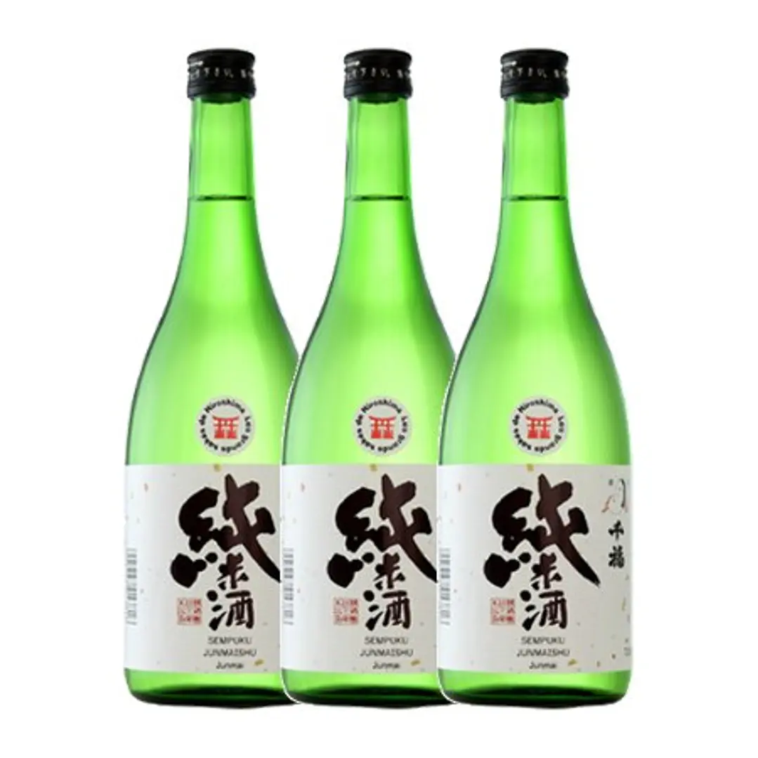 SAKE HIROSHIMA SEMPUKU JUNMAISHU JUNMAI - vol. 15,5% - 72cl 3