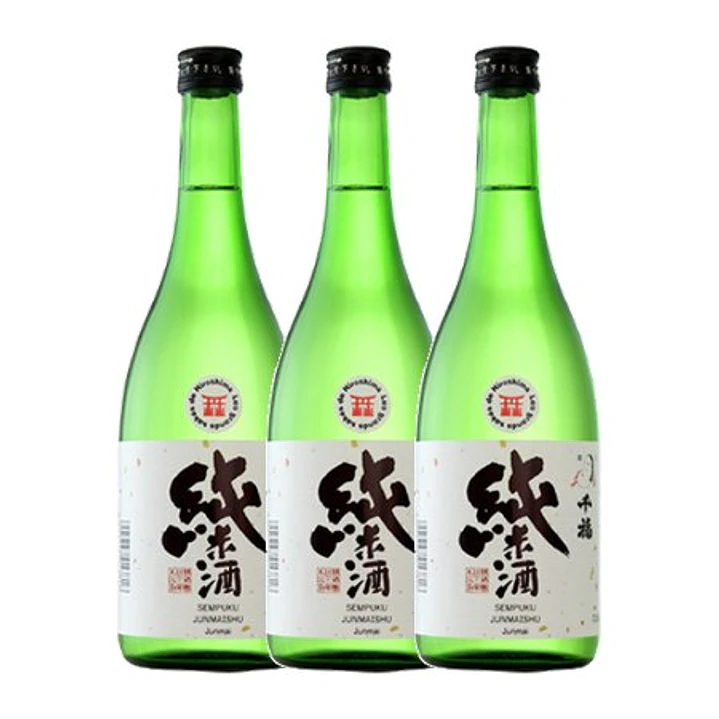SAKE HIROSHIMA SEMPUKU JUNMAISHU JUNMAI - vol. 15,5% - 72cl 3