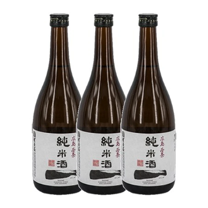 SAKE HIROSHIMA KAMOIZUMI HAJIME JUNMAI vol. 15,5% - 72cl 3