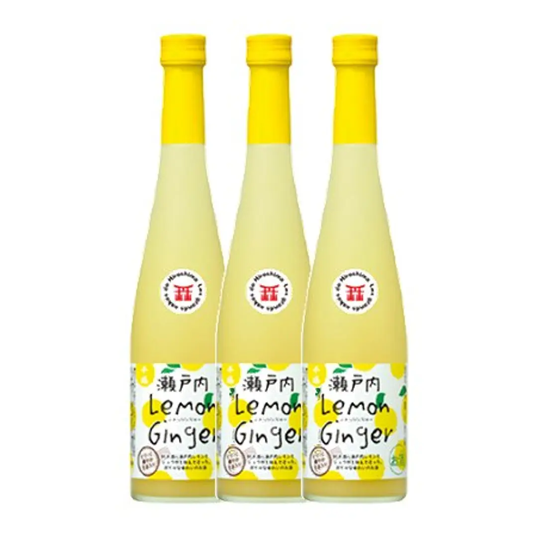 SAKE HIROSHIMA SEMPUKU SETOUCHI LEMON GINGER vol. 6% - 50cl 3