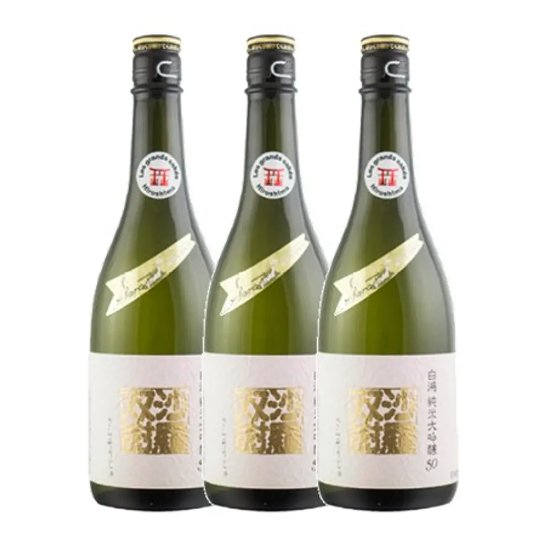 SAKE HIROSHIMA HAKUKO SARA JUNMAI DAIGINJO vol. 16,5% - 72cl 3