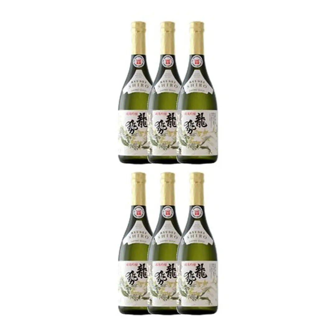 SAKE HIROSHIMA RYUSEI SHIRO JUNMAI GINJO vol. 17% - 72cl 4