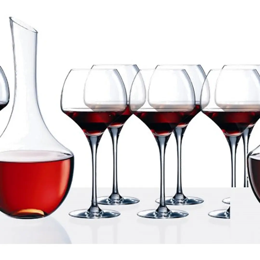 Mikasa Open Up - Set of 6 Glasses (55cl) and Decanter (1.4L) 3