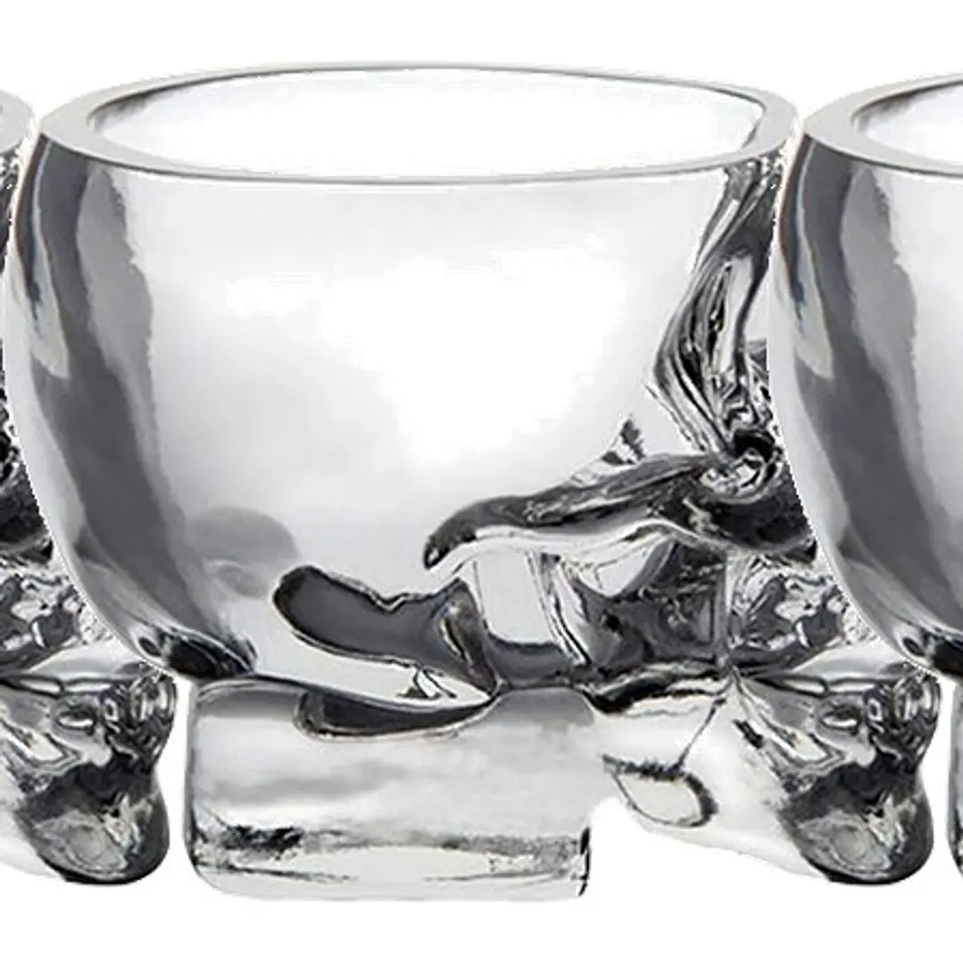 Verre à shots Acrylique Vodka Crystal Head 60ml 3