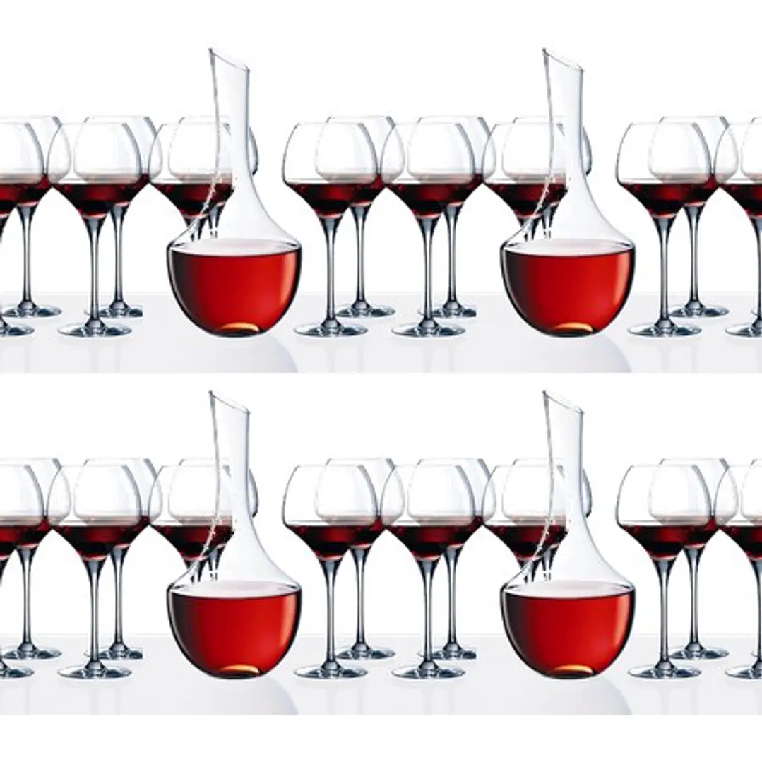 Mikasa Open Up - Set of 6 Glasses (55cl) and Decanter (1.4L) 4