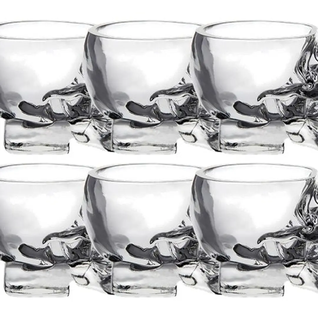 Verre à shots Acrylique Vodka Crystal Head 60ml 4