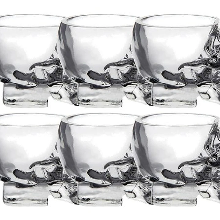 Verre à shots Vodka Crystal Head 75ml 4