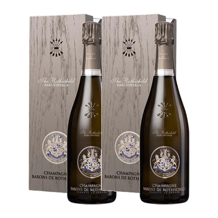 Champagne Barons de Rothschild Blanc de Blancs Vintage 2006 Gift-Box 75cl 2