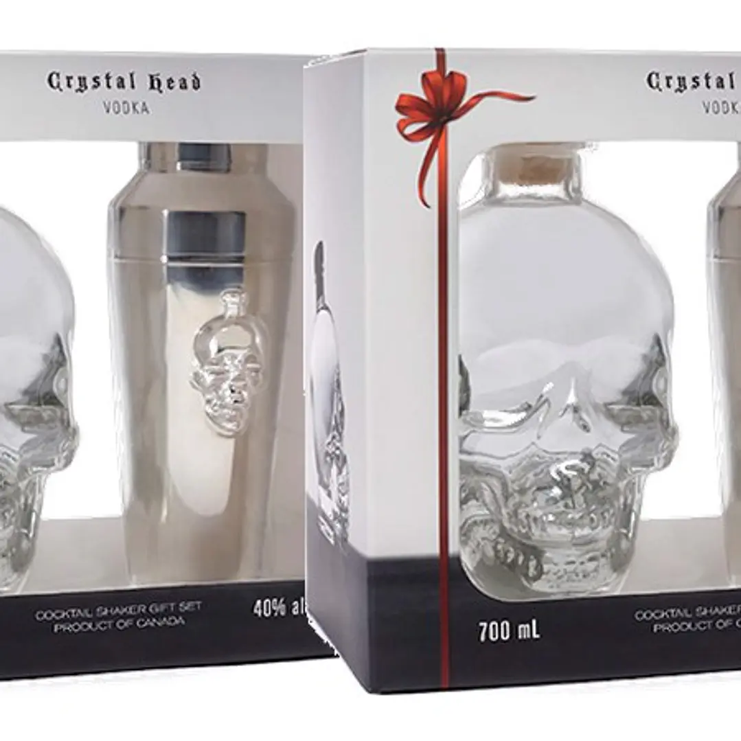 Crystal Head Vodka Shaker Vol. 40% Gift Set - 70cl 2