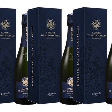 Champagne Barons de Rothschild Concordia Brut Gift-Box 75cl