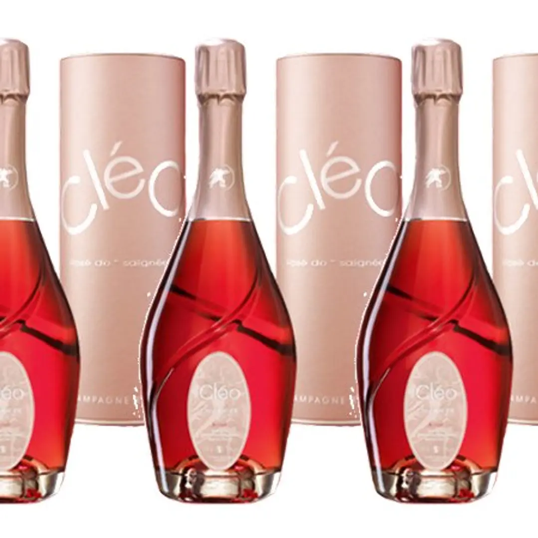 Champagne Esterlin Cléo Rosé de Saignée NV - 75cl - Gift-Pack 3