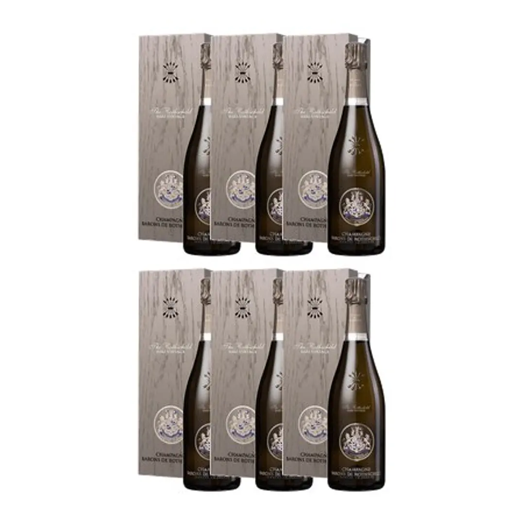 Champagne Barons de Rothschild Blanc de Blancs Vintage 2006 Gift-Box 75cl 4