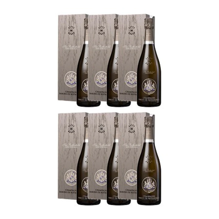Champagne Barons de Rothschild Blanc de Blancs Vintage 2006 Gift-Box 75cl 4