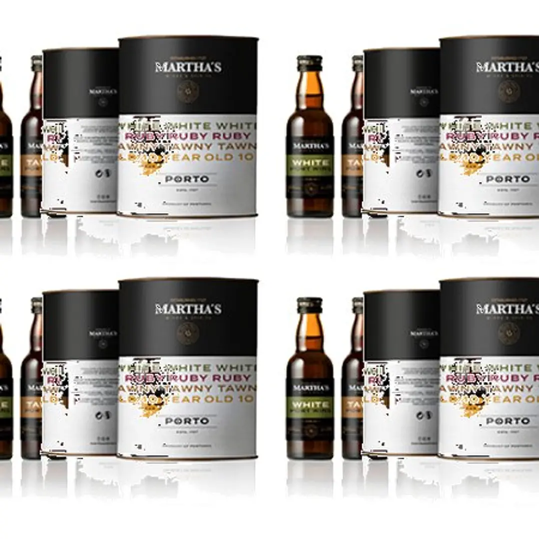 Coffret Cadeau Vin de Porto Martha's (Branco, Ruby, Tawny, 10 Years Old) 20cl 4