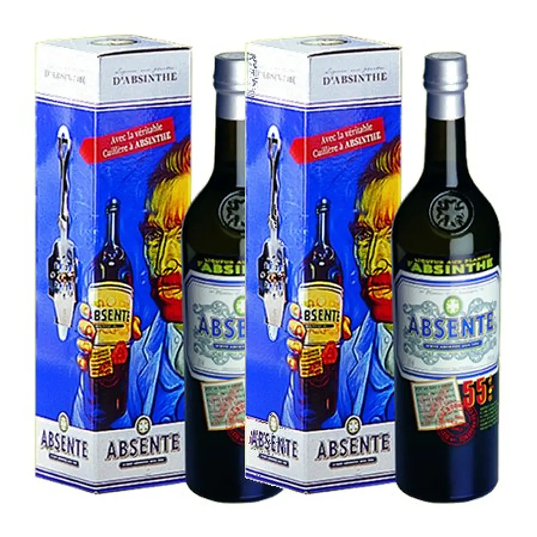ABSENTE 55 with Spoon Gift Pack- vol 55% - 70cl 2