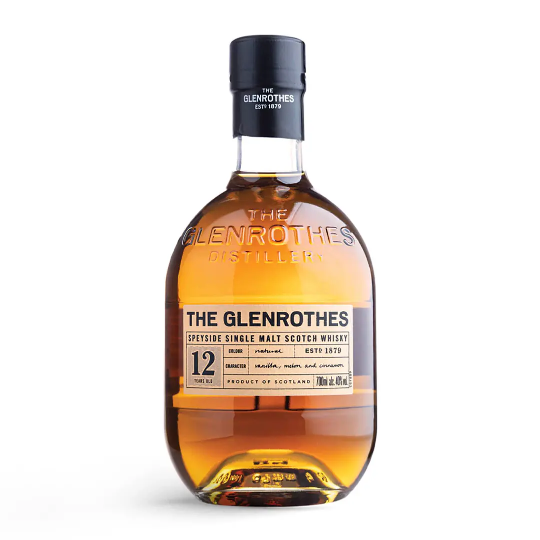 The Glenrothes 12 Year Old Single Malt Scotch Whisky - 70cl 1