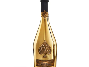 Champagne Armand de Brignac Brut Gold - 75cl Velvet Bag