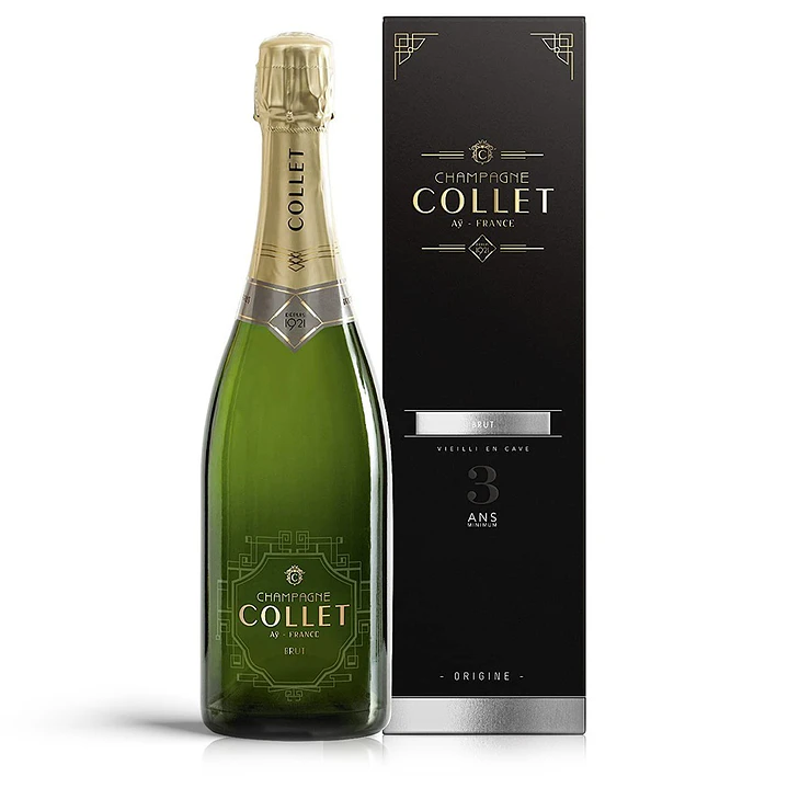 Champagne Collet Brut - 1,5L Coffret 1