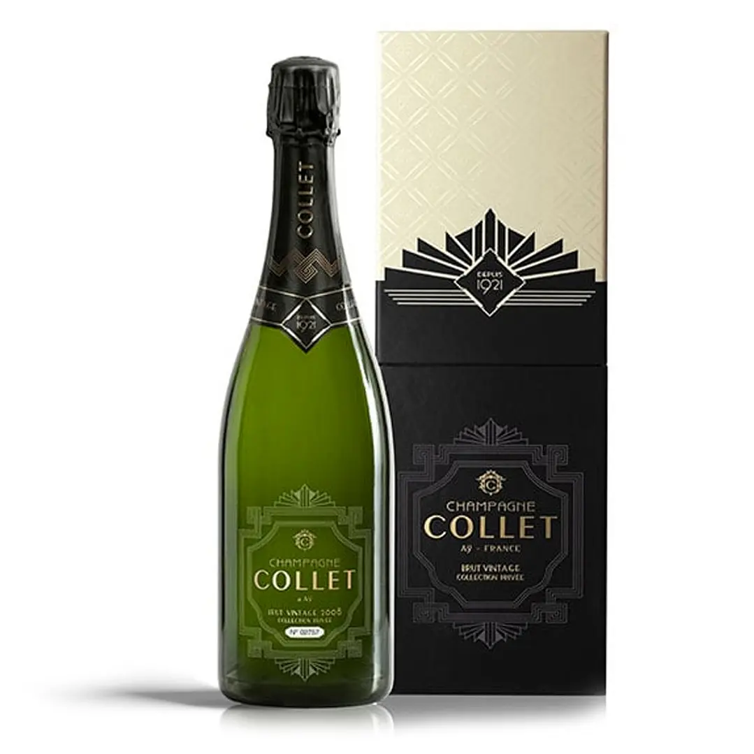 Champagne Collet Brut Collection Privée 2008 - 75cl Coffret 1