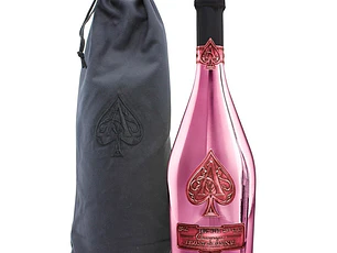 Champagne Armand de Brignac Rosé - 75cl Velvet Bag