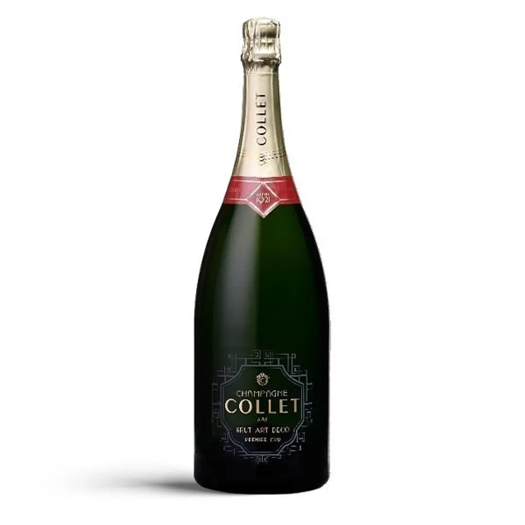 Champagne Collet Brut Art Déco Premier Cru - 6l Coffret 1